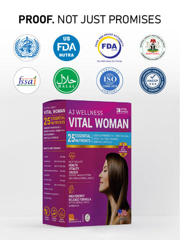 AJ Wellness Vitalwoman - Feel Balanced. Feel Strong. Every Day