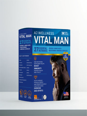 AJ Wellness Vitalman - Feel Stronger. Stay Active. Perform Better