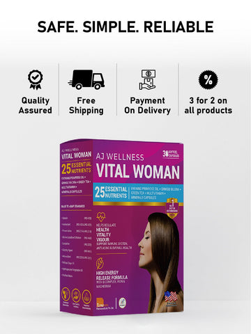 AJ Wellness Vitalwoman - Feel Balanced. Feel Strong. Every Day